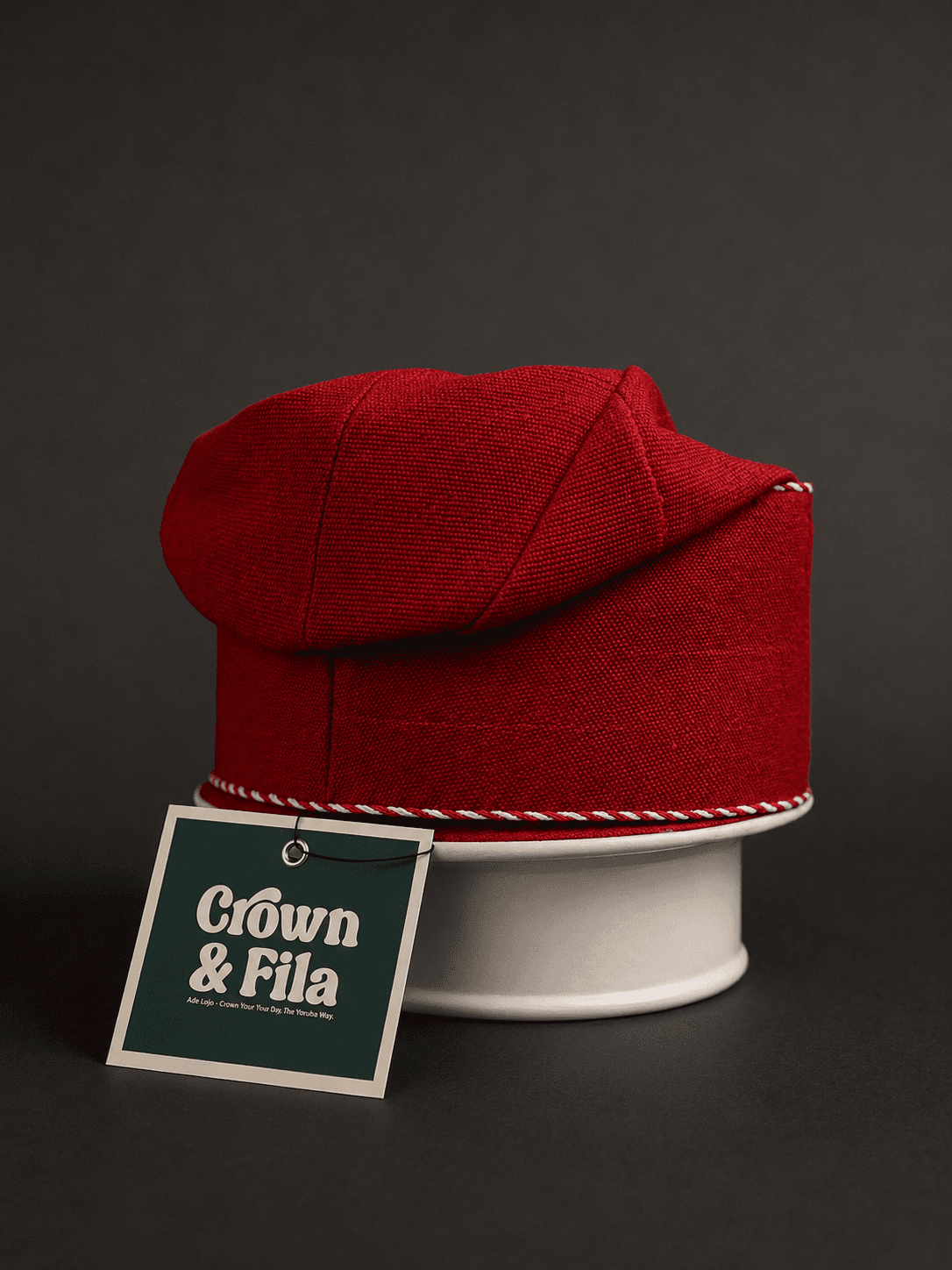 A finished cap from the Crown & Fila gallery